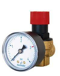Soupape chauffage avec manomètre | THERMADOR