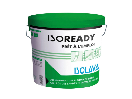 Enduit  | ISOREADY | Prêt à l'emploi | Isolava