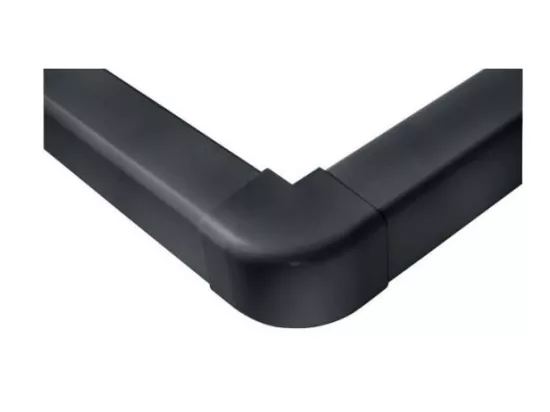 Coude extérieur 90° noir ARTIPLASTIC