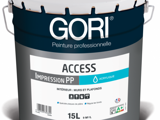 Peinture impression acrylique spéciale plaque de plâtre 15L | Goriaccess | GORI