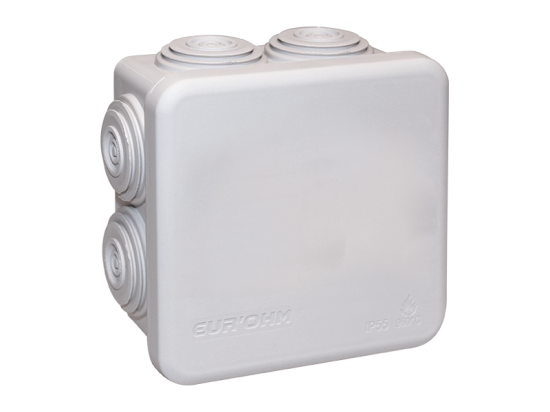 Boite de dérivation | 80x80x45 | IP55 | EUROHM
