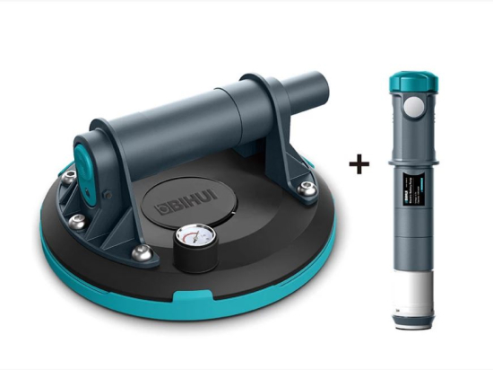 Ventouse à main Duo avec pompe manuelle et batterie BIHUI by PAVILIFT