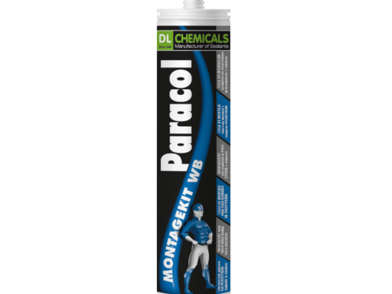 Colle de montage sans solvants | Paracol Montagekit WB | DL Chemicals