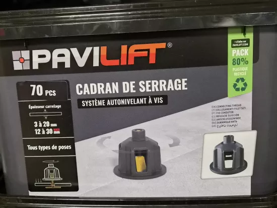 Cadrans de serrage rotatifs | 3-20 mm | Pavilift
