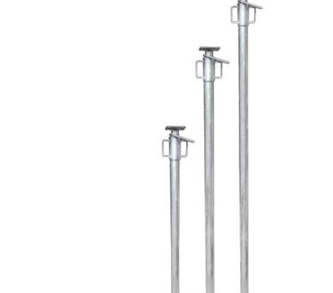 Étais de maçon galvanisés – 50–80 / 80–130 / 160–290 cm