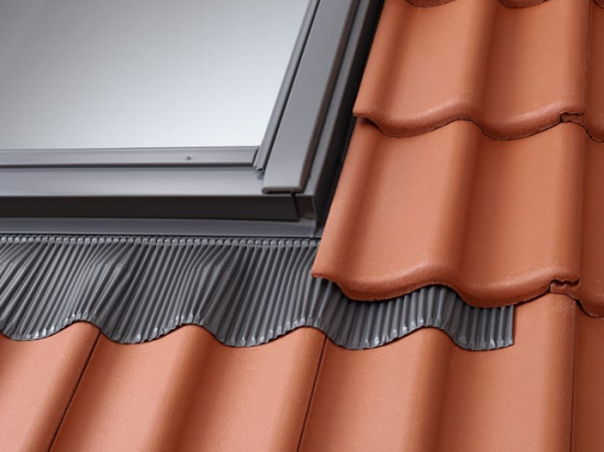 Raccord pour fenêtre de toit EDW | Gris tuile pose standard | Velux