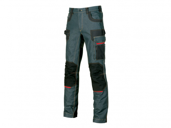 Pantalon de travail jean stretch | Platinum | U Power