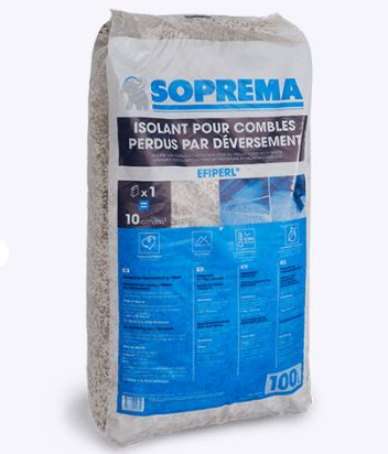 Isolant en vermiculite et perlite | Efiperl | Soprema 100L