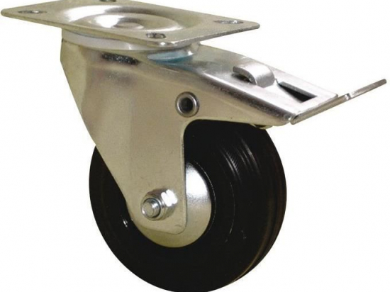 Roulette de manutention avec platine pivotante à frein | Portroll/Manuroll | NORAIL