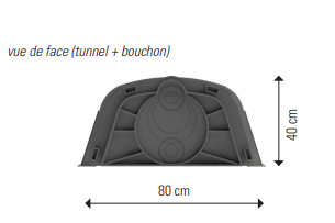 Paroi de raccordement pour tunnel | SEBICO