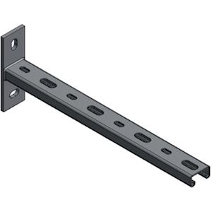 Console métallique  Strut 41x21 | Niedax