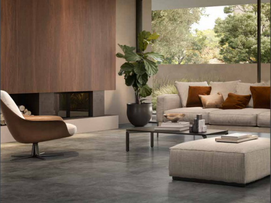 Collection Kerinox | 90x90 | Effet métal Satiné | CASALGRANDE PADANA