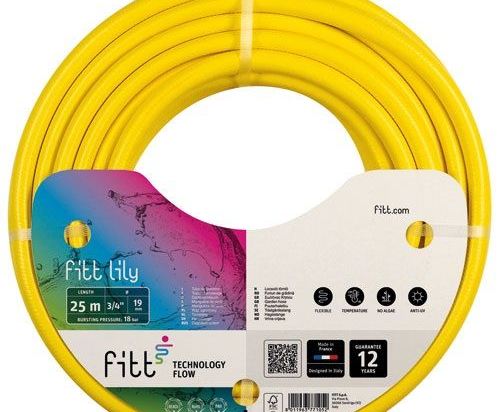 Tuyau d'arrosage jaune Fitt Lily | FITT