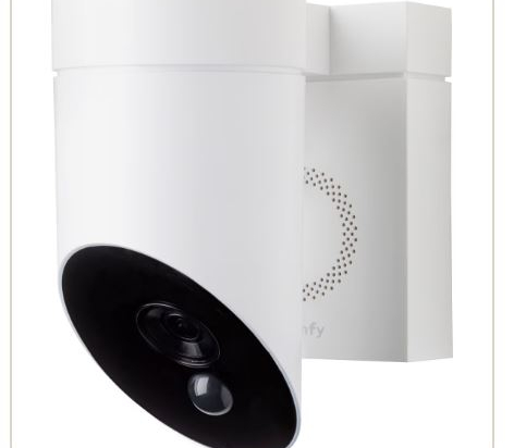 Caméra de surveillance extérieure avec sirène intégrée | Outdoor Camera 2 | Somfy