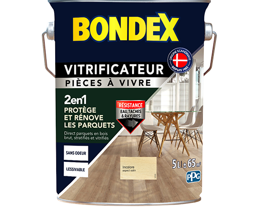 Vitrificateur incolore | Pièces à vivre | Bondex