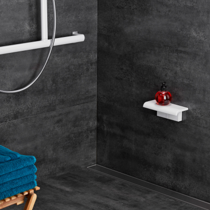 Tablette de douche à clipser | Arsis | Interchangeable | PELLET