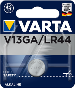 Pile bouton | V13GA LR44 | VARTA