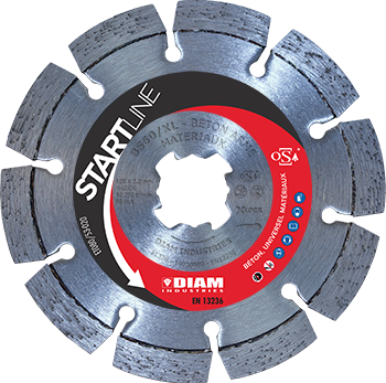 Disque diamant | BS60 |  Gamme Béton | DIAM INDUSTRIES