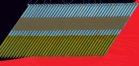 Pack pointes annelées galva 34° demi lune Alsafix