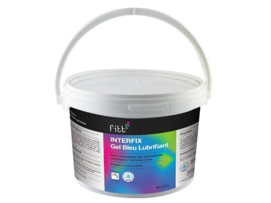Gel bleu lubrifiant 2.5L Interfix | Fitt