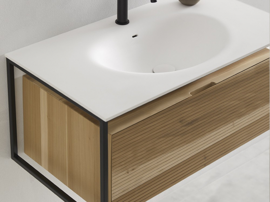 Ensemble meuble et vasque FARGO | 80 cm | O'Design by Ottofond