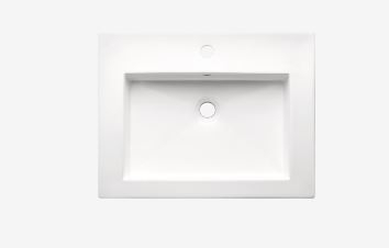 Plan simple vasque en céramique | Greco | Oze by Ottofond