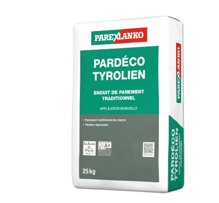Enduit de finition | Pardéco tyrolien | Parexlanko