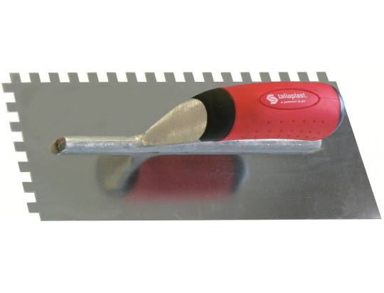 Platoir à colle inox | Dents carrées | Taliaplast