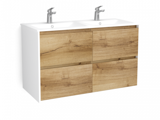 Meuble  BIRDIE | 100 cm | Double vasque | Oze by Ottofond