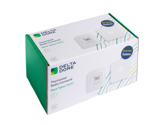 Pack thermostat radio connecté pour chauffage eau chaude | TYBOX 5100 | Delta Dore