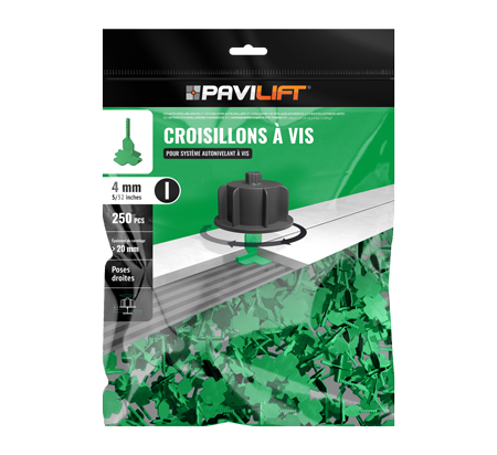 Croisillons autonivelants en I | 4 mm | Pavilift