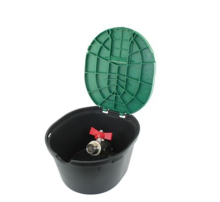 Bouche d'arrosage avec vanne laiton 3/4 pouce DN15