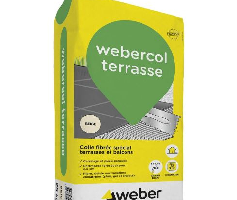 Colle pour terrasse | Webercol terrasse | Weber