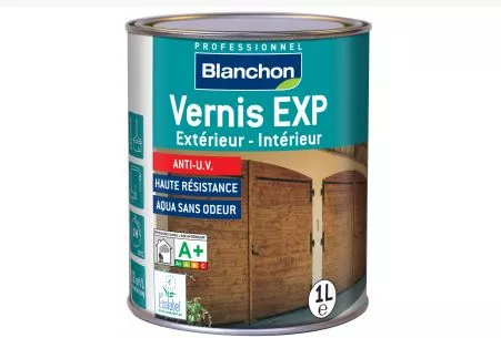 Vernis incolore EXP Intérieur/Extérieur bois Blanchon 1L