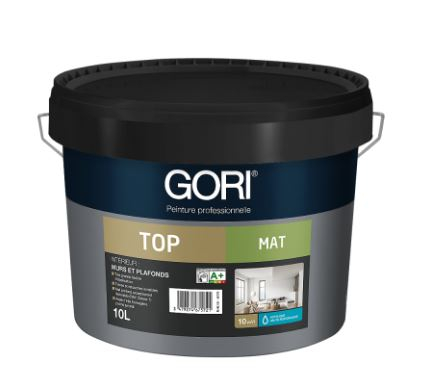 Peinture top mate acrylique pour murs et plafonds | Gori Top mat | Gori