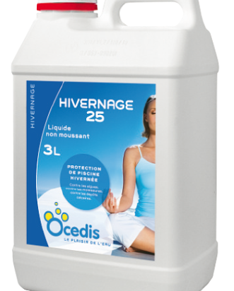Produit de protection des piscines hivernées | Hivernage 25 | OCEDIS