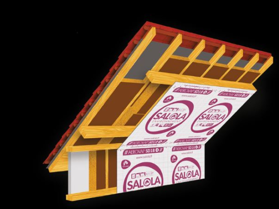 Pare-vapeur Aerovap SD18+ Salola – membrane étanche à l’air