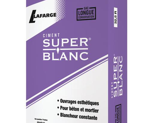 Ciment | Superblanc 32.5 R | 25 kg | LAFARGE