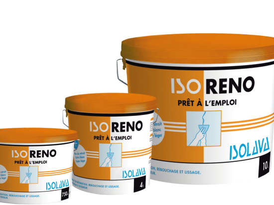 Enduit pâte de réparation réno | ISORENO | Prêt à l'emploi | Isolava