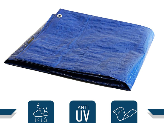 Bâche de protection | Haute qualité | Imperméable avec oeillets | Tecplast