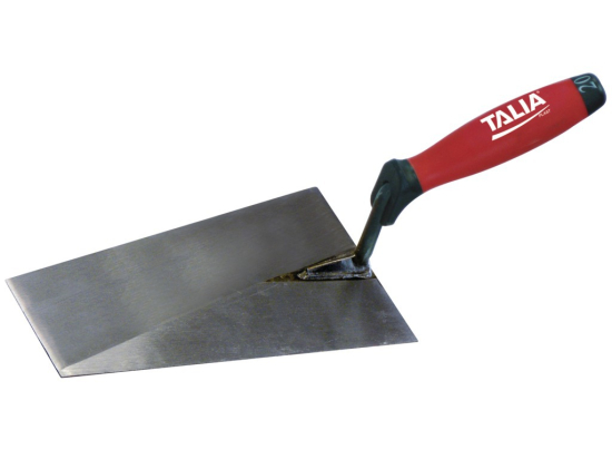 Truelle lisseuse | bout carré manche bi-mat | Taliaplast