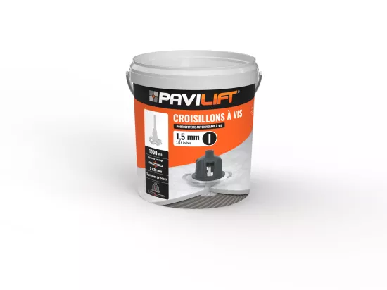 Croisillons autonivelants en I | 1.5 mm | Pavilift