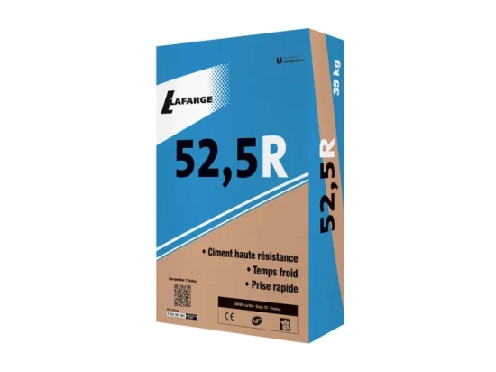 Ciment | CEM I 52,5 R CE CP2 NF | 35 kg | LAFARGE