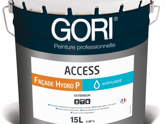 Peinture pour façade hydro P | 15L | Goriaccess | Gori