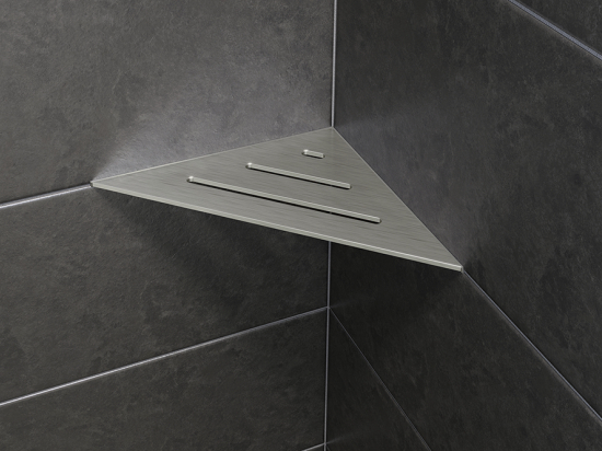 Tablette Wave | SHELF-E-S1 210 x 210 mm | Schluter