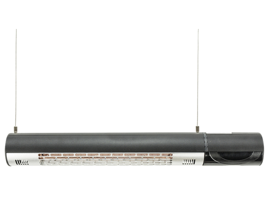 Chauffage infrarouge aluminium mural | Chauffage d'appoint | UNELVENT