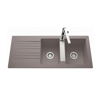 Evier en Naturalite | Trevise EV299VEAP 116cm | JS AQUATOP