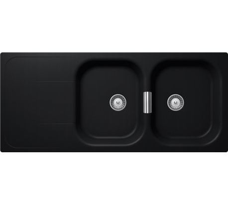 Evier en Cristadur | Wimbledon EVC8921 116 cm | JS AQUATOP