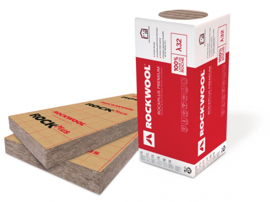 Panneau mono-densité | Rockplus premium revêtu kraft | Rockwool