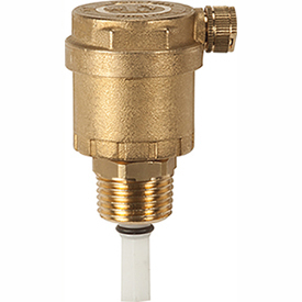 Purgeur d'air automatique 3/8" | Avec vanne d'isolement | GIACOMINI